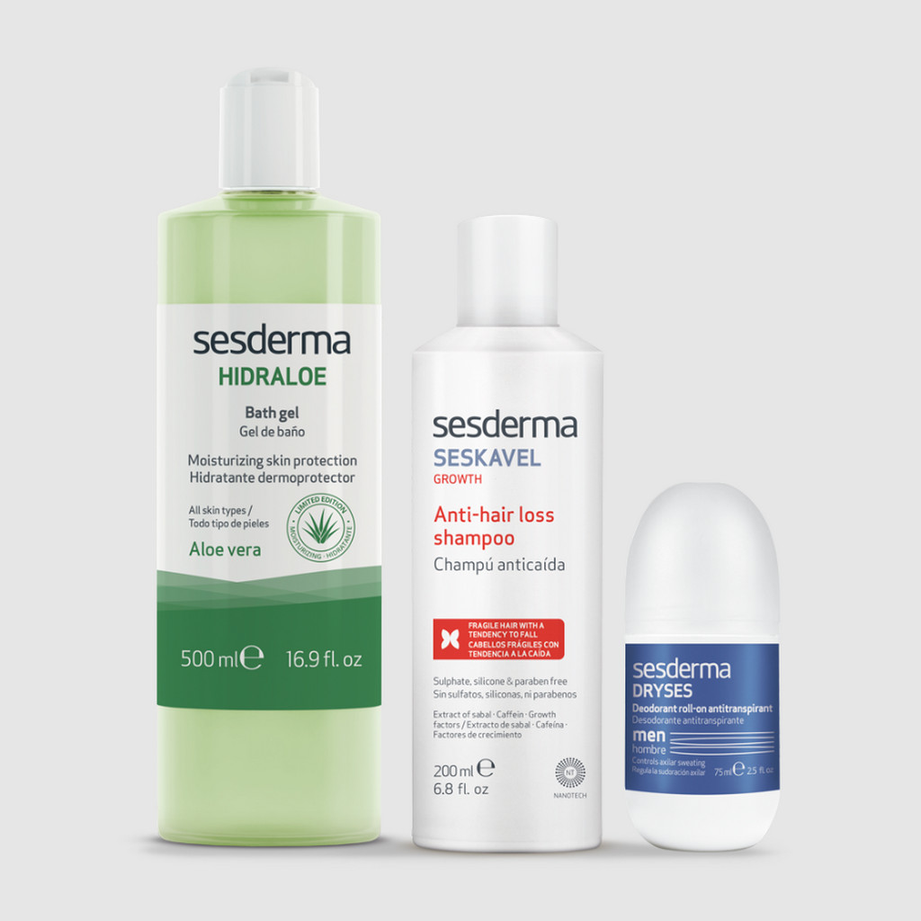 SESDERMA dermocosmetica Nanotech Listening to your skin GYM PACK MEN