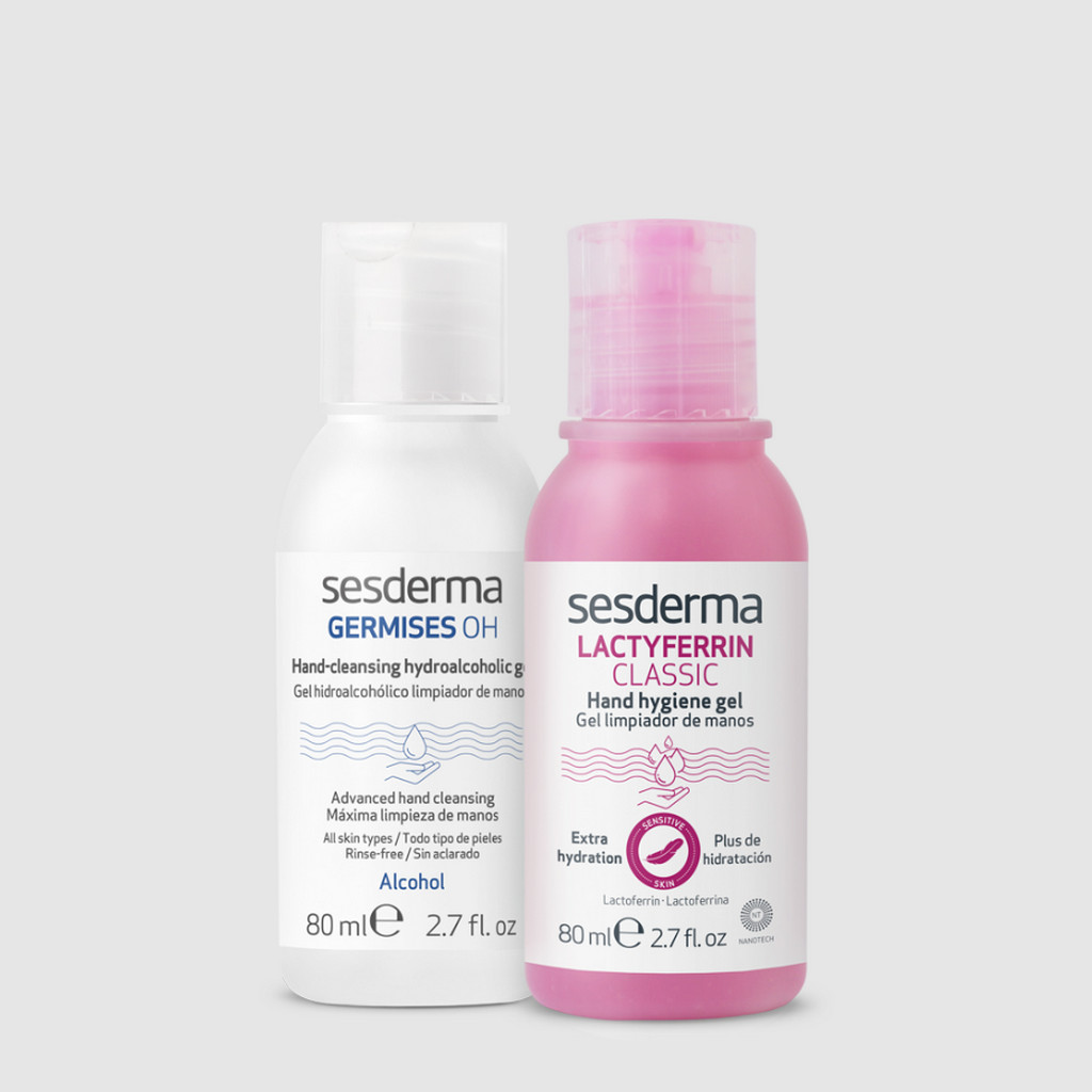 SESDERMA dermocosmetica Nanotech Listening to your skin PROMO GERMISES OH 80 ml & LACTYFERRIN 80 ml