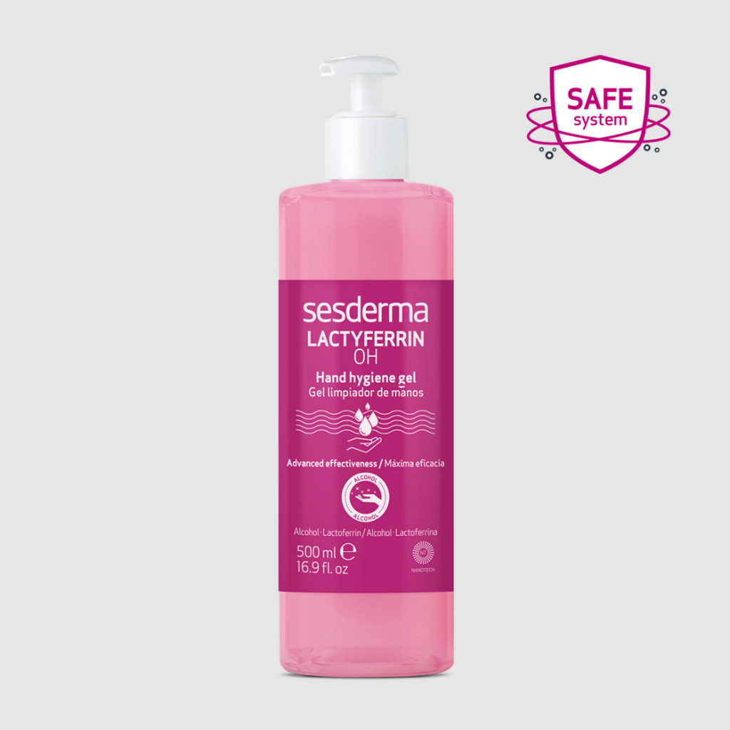 SESDERMA dermocosmetica Nanotech Listening to your skin LACTYFERRIN OH Gel limpiador 500ml