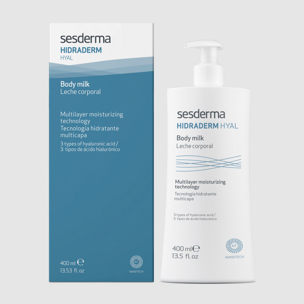 SESDERMA dermocosmetica Nanotech Listening to your skin HIDRADERM HYAL Leche CorporalSESDERMA dermocosmetica Nanotech Listening to your skin HIDRADERM HYAL Leche Corporal