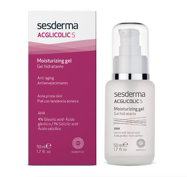 SESDERMA dermocosmetica Nanotech Listening to your skin ENVEJECIMIENTO ACGLICOLIC S gel