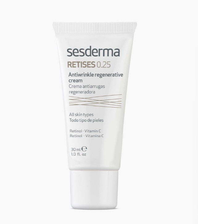SESDERMA dermocosmetica Nanotech Listening to your skin ARRUGAS RETISES Crema antiarrugas regeneradora 0.25%