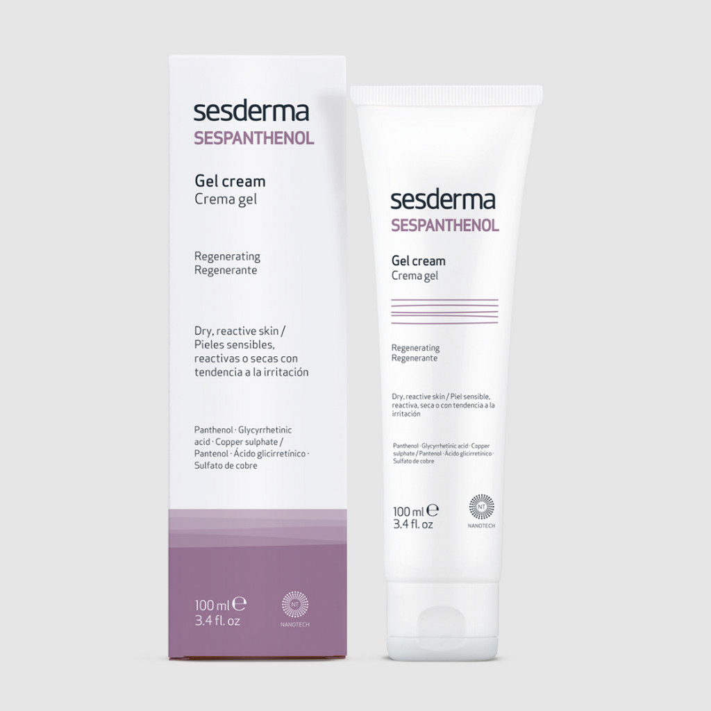 SESDERMA dermocosmetica Nanotech Listening to your skin SESPANTHENOL Crema gel SESDERMA dermocosmetica Nanotech Listening to your skin SESPANTHENOL Crema gel