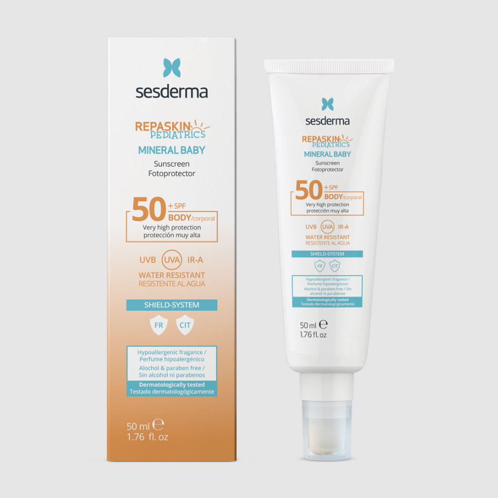 SESDERMA dermocosmetica Nanotech Listening to your skin REPASKIN Pediatrics mineral baby