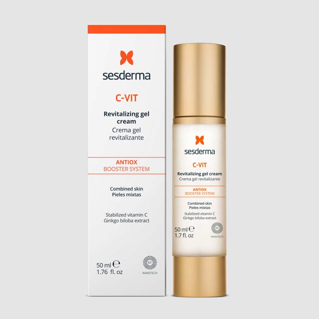 SESDERMA dermocosmetica Nanotech Listening to your skin C VIT Crema Gel revitalizante