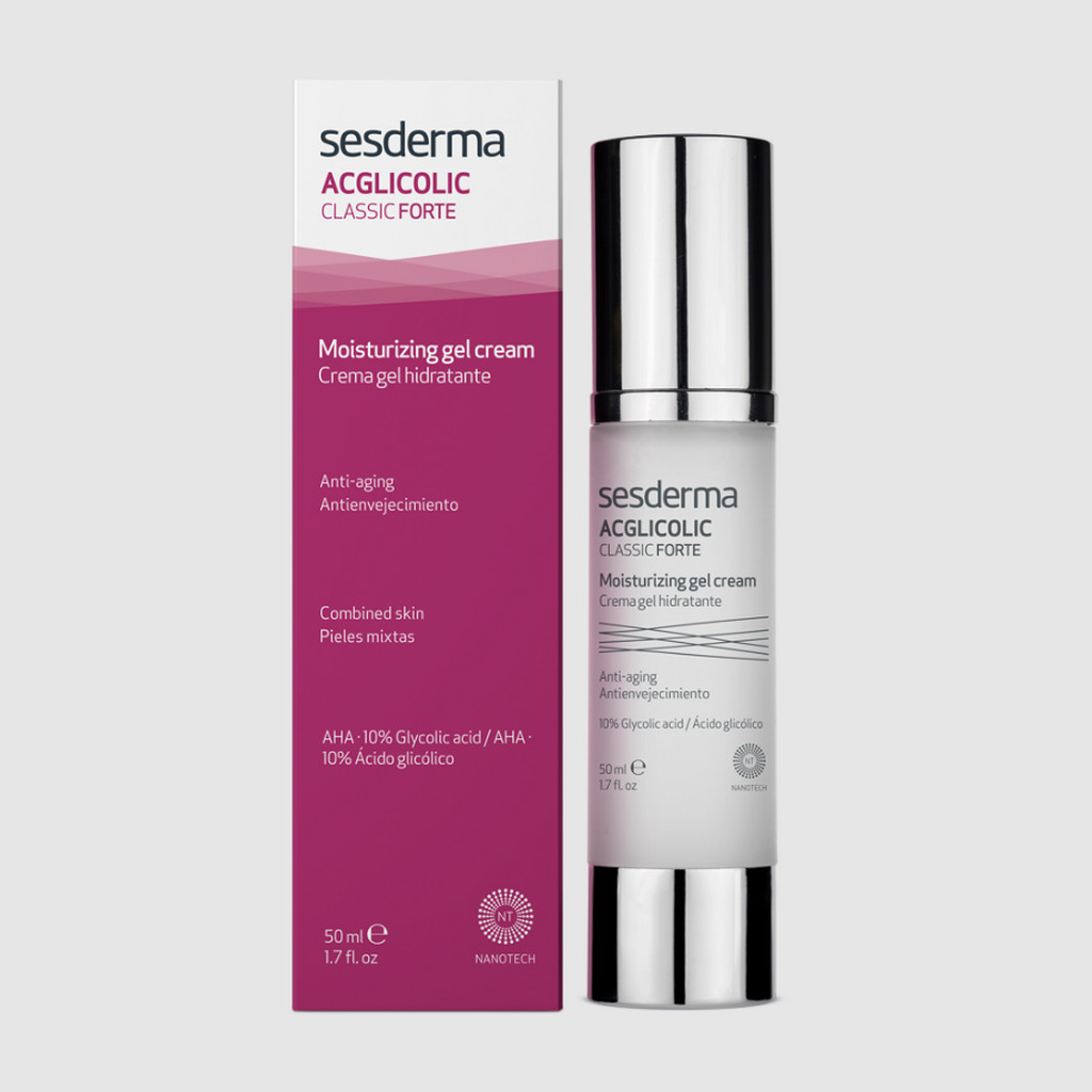 SESDERMA dermocosmetica Nanotech Listening to your skin ACGLICOLIC Classic forte crema gel