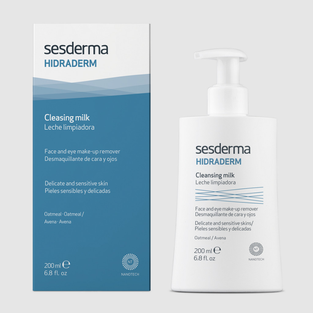 SESDERMA dermocosmetica Nanotech Listening to your skin HIDRADERM Leche limpiadora