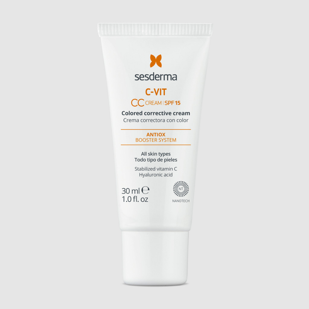 SESDERMA dermocosmetica Nanotech Listening to your skin C VIT CC CreamSESDERMA dermocosmetica Nanotech Listening to your skin C VIT CC Cream