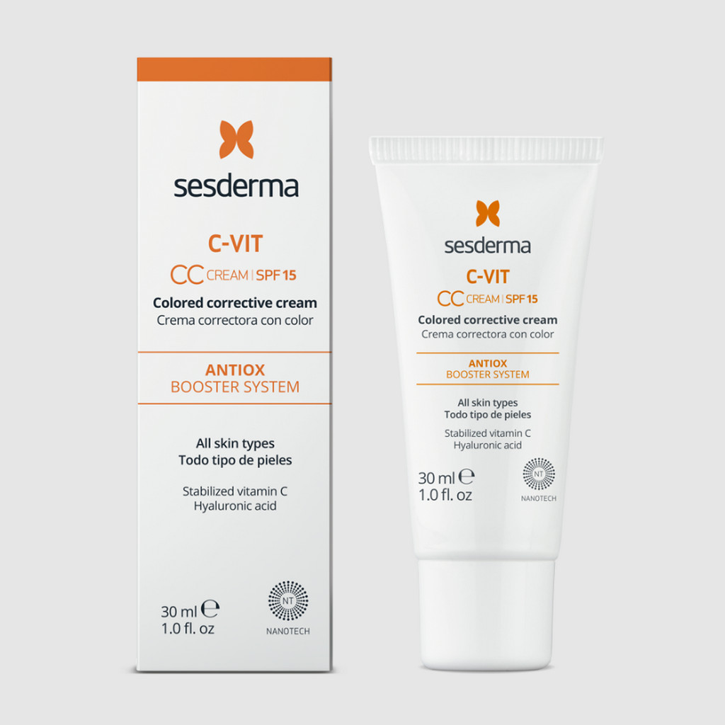 SESDERMA dermocosmetica Nanotech Listening to your skin C VIT CC Cream