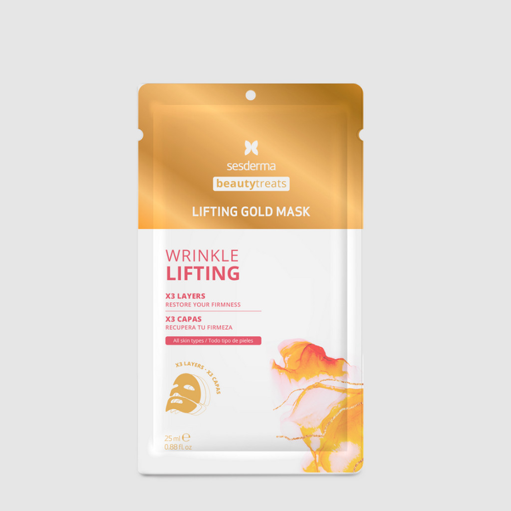SESDERMA dermocosmetica Nanotech Listening to your skin BEAUTY TREATS Máscara facial Lifting Gold Mask