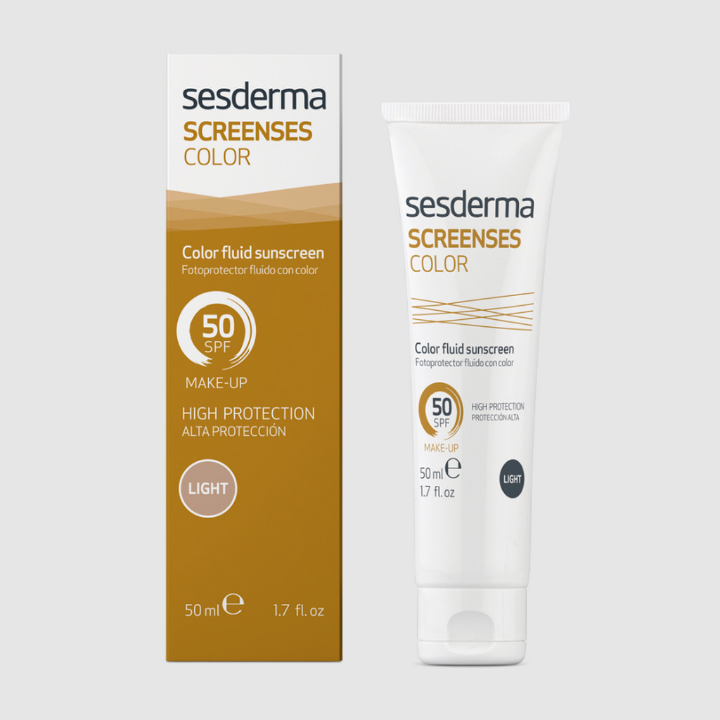 SESDERMA dermocosmetica Nanotech Listening to your skin SCREENSES Fluido SPF 50 Light