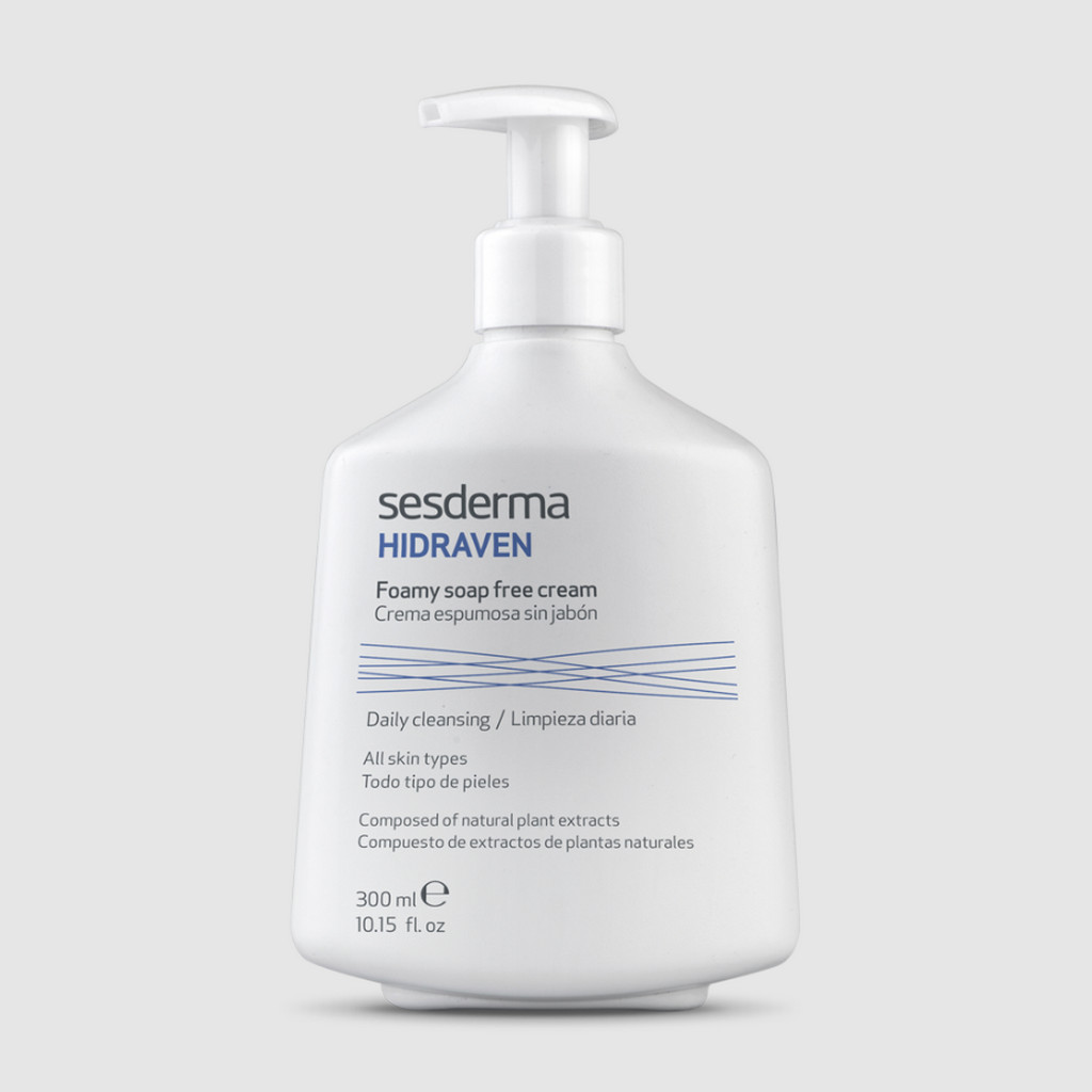 SESDERMA dermocosmetica Nanotech Listening to your skin HIDRAVEN Crema espumosa sin jabón