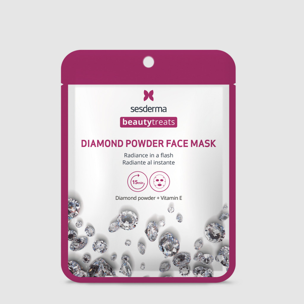 SESDERMA dermocosmetica Nanotech Listening to your skin BEAUTY TREATS Máscara facial Diamond Powder