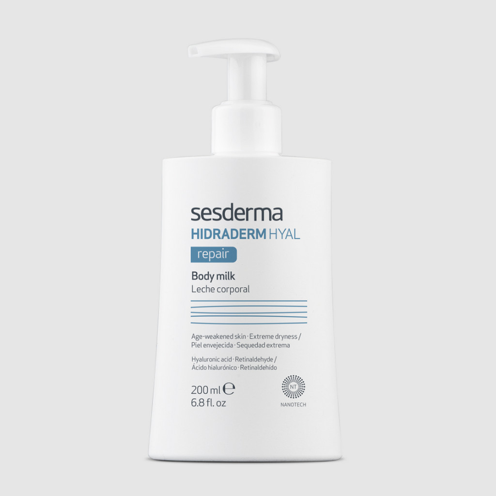 SESDERMA dermocosmetica Nanotech Listening to your skin HIDRADERM HYAL Repair Leche Corporal