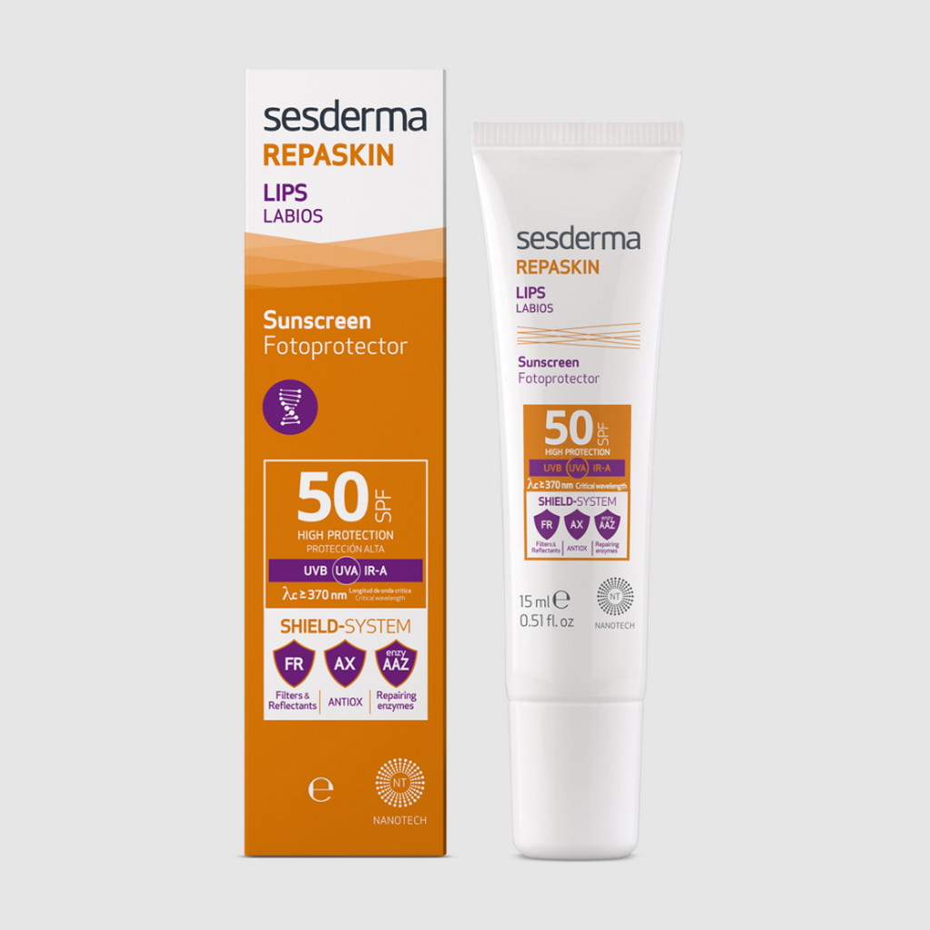 SESDERMA dermocosmetica Nanotech Listening to your skin REPASKIN Lips SPF50