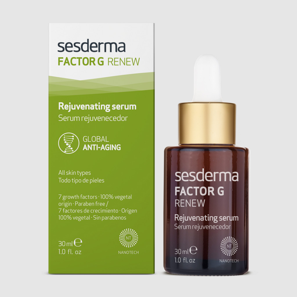 SESDERMA dermocosmetica Nanotech Listening to your skin FACTOR G RENEW Serum liposomado