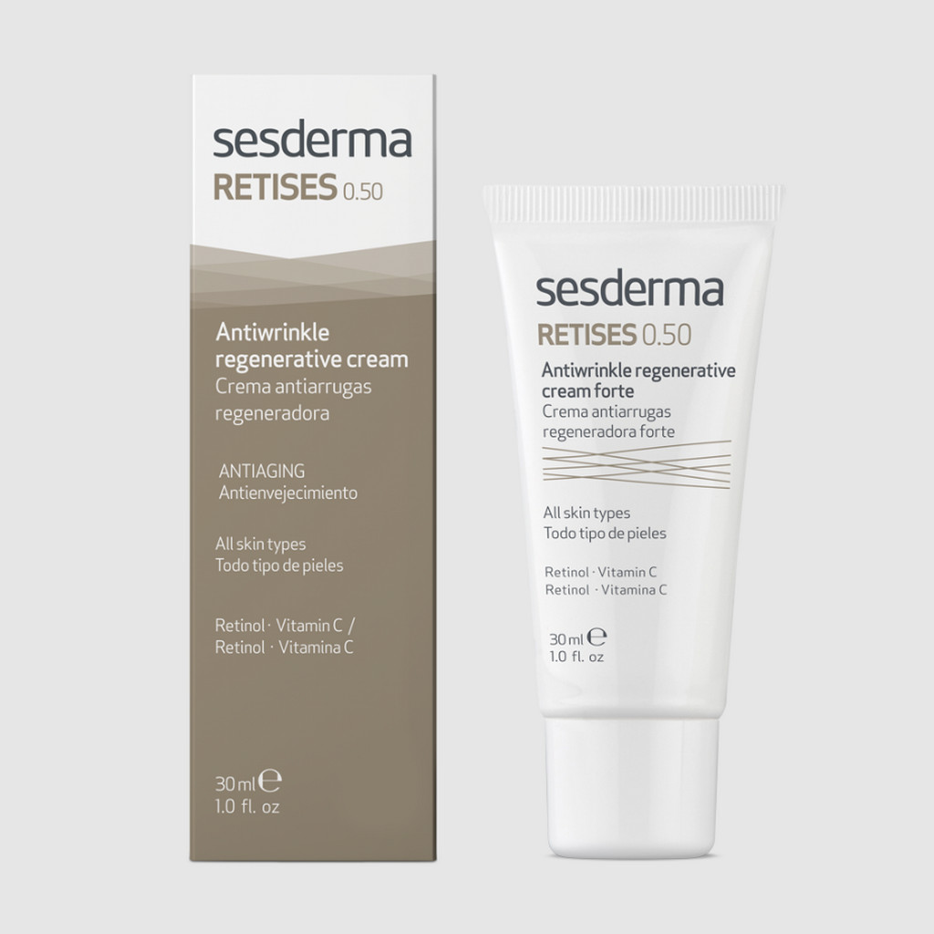 SESDERMA dermocosmetica Nanotech Listening to your skin RETISES Crema antiarrugas regeneradora 0,5%
