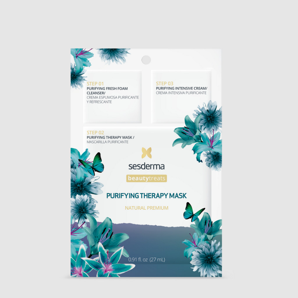 SESDERMA dermocosmetica Nanotech Listening to your skin BEAUTY TREATS Natural Purifying Therapy Mask