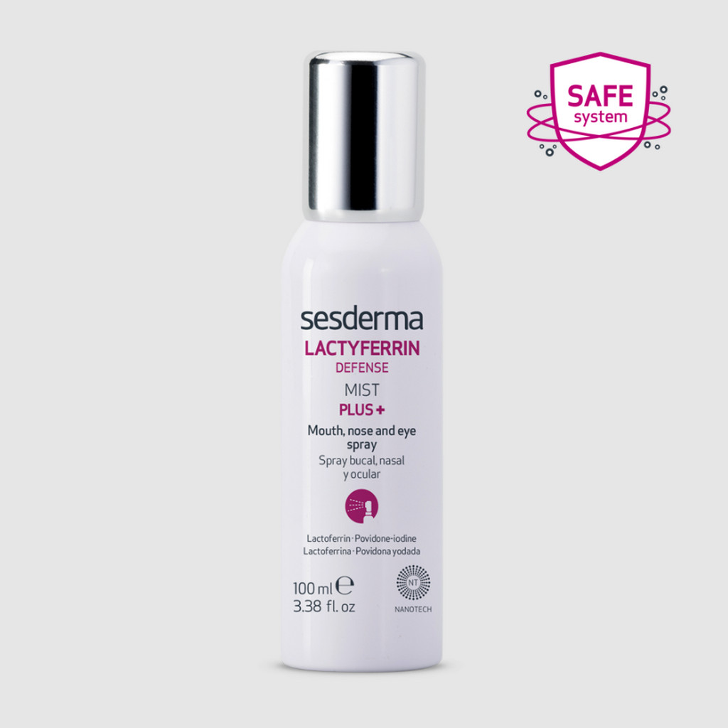 SESDERMA dermocosmetica Nanotech Listening to your skin LACTYFERRIN Mist Boca, Nariz y Ojos Plus