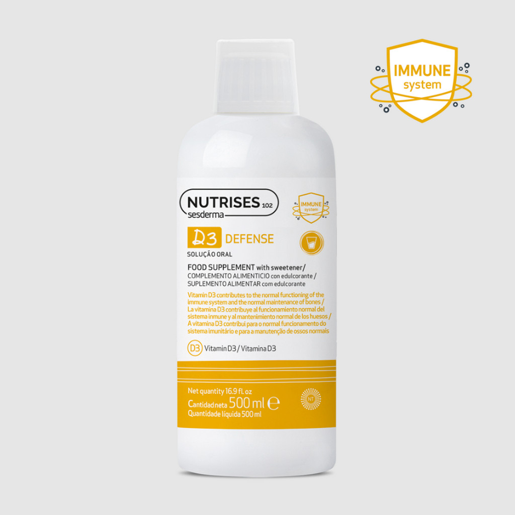 SESDERMA dermocosmetica Nanotech Listening to your skin D3 DEFENSE BEBIBLE 500ML