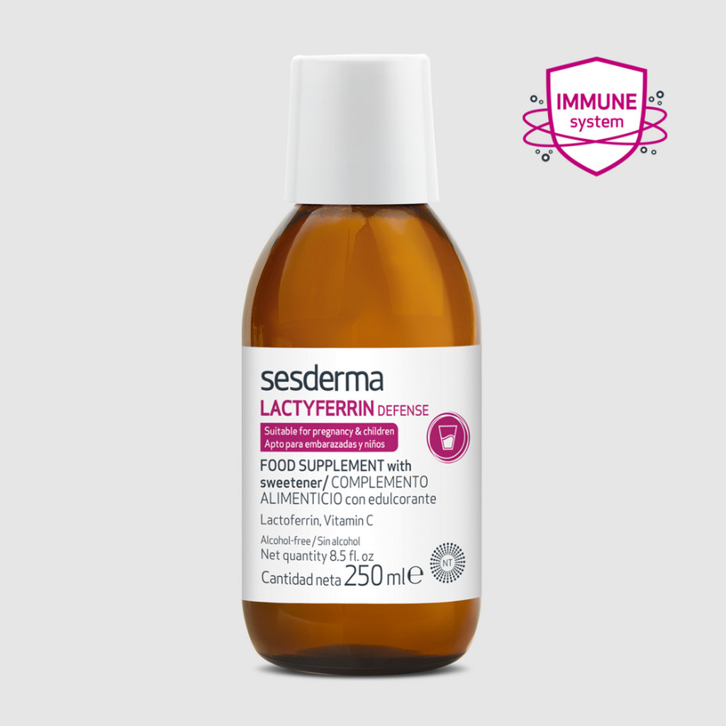 SESDERMA dermocosmetica Nanotech Listening to your skin LACTYFERRIN DEFENSE APTO PARA EMBARAZADAS Y NIÑOS