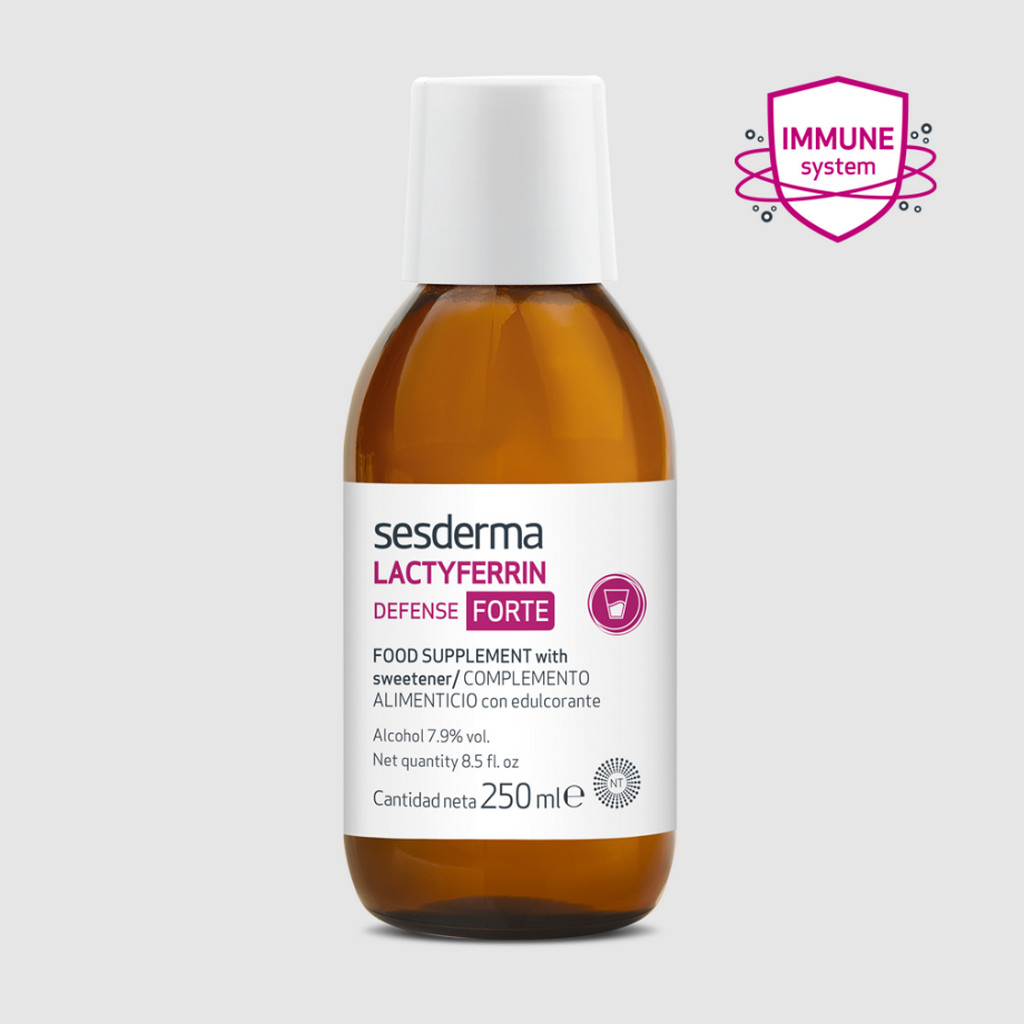 SESDERMA dermocosmetica Nanotech Listening to your skin LACTYFERRIN Defense Forte Bebible 250ml