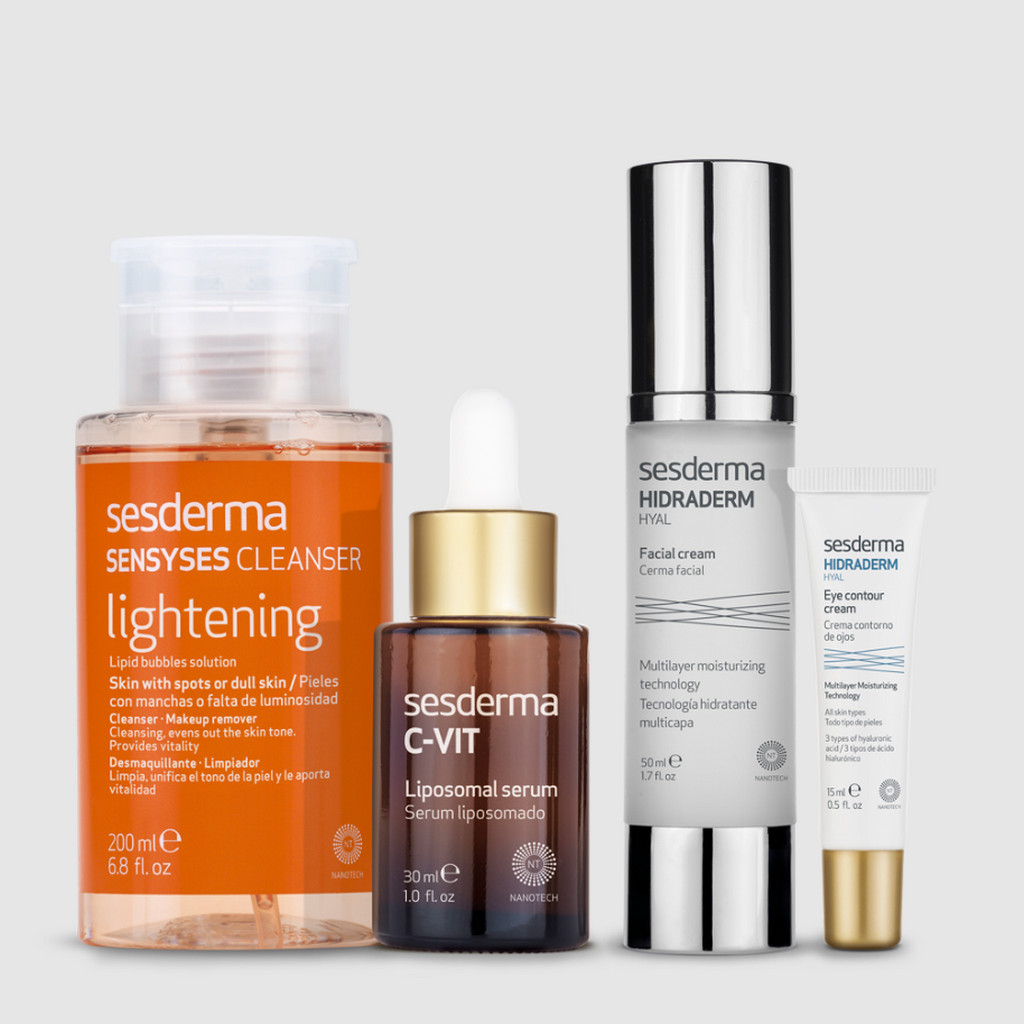 SESDERMA dermocosmetica Nanotech Listening to your skin Pack Shine like a diamond