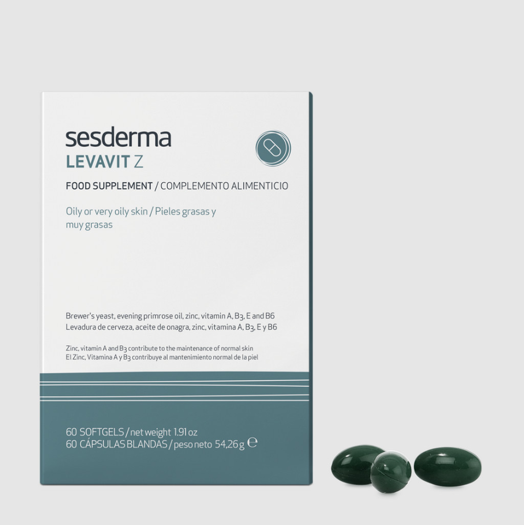 SESDERMA dermocosmetica Nanotech Listening to your skin LEVAVIT-Z Cápsulas