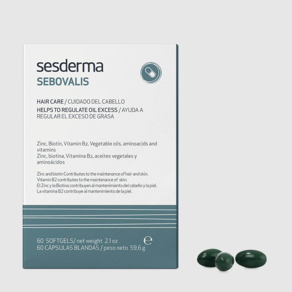 SESDERMA dermocosmetica Nanotech Listening to your skin SEBOVALIS 60 cápsulas