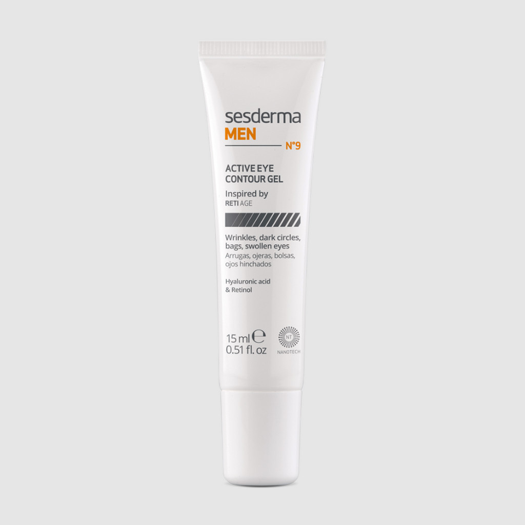 SESDERMA dermocosmetica Nanotech Listening to your skin SESDERMA MEN TOTAL ACTIVE Gel Contorno de Ojos
