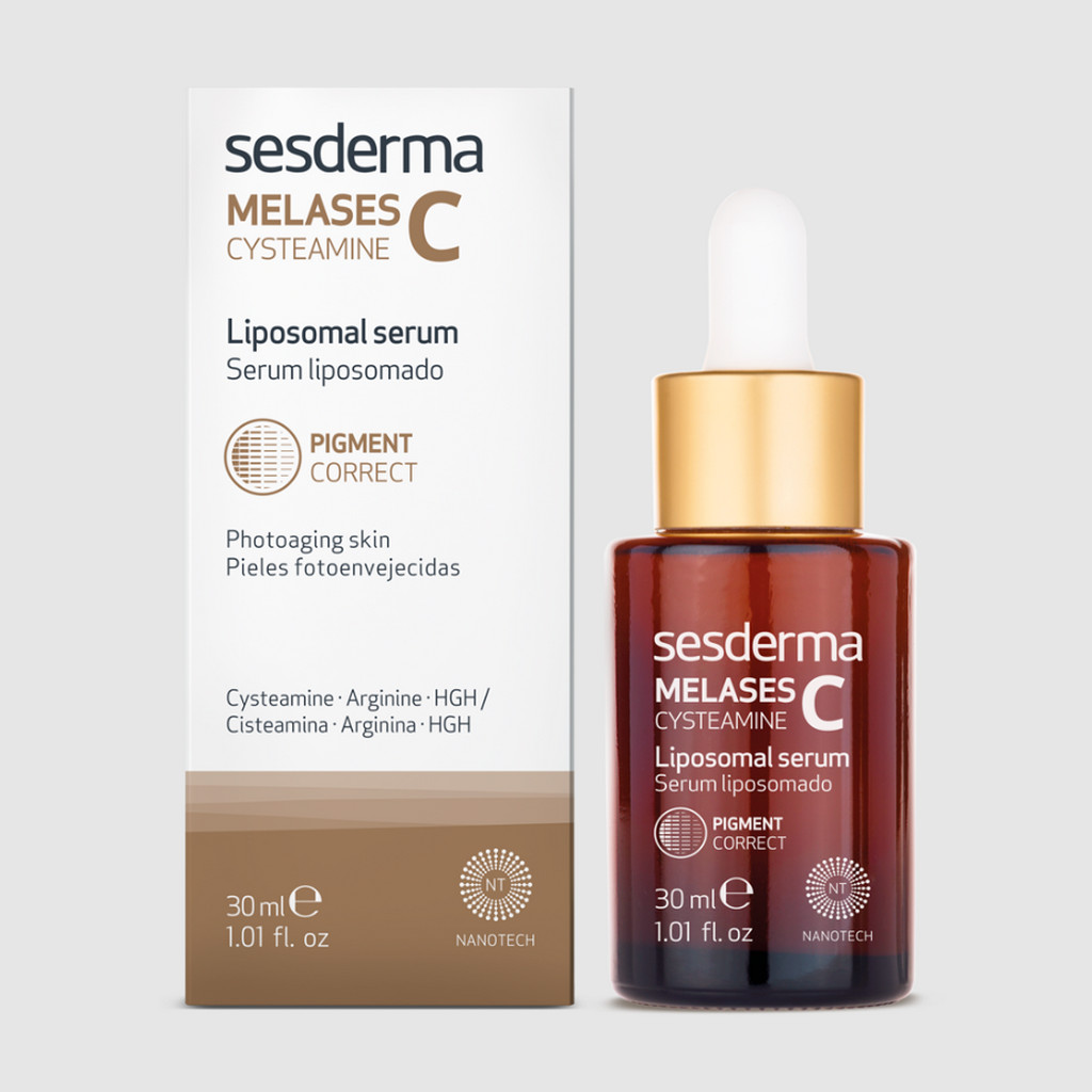 SESDERMA dermocosmetica Nanotech Listening to your skin MELASES Cysteamine SerumA