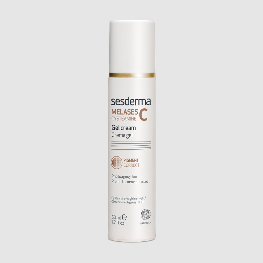 SESDERMA dermocosmetica Nanotech Listening to your skin MELASES Cysteamine Crema Gel
