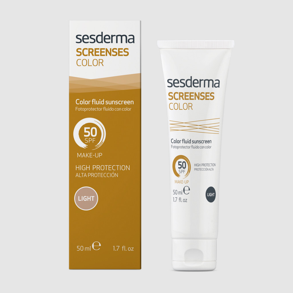 SESDERMA dermocosmetica Nanotech Listening to your skin SCREENSES Fluido SPF 50 Light
