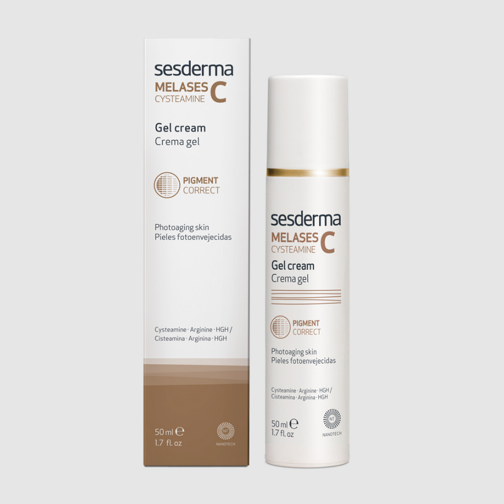 SESDERMA dermocosmetica Nanotech Listening to your skin MELASES Cysteamine Crema Gel