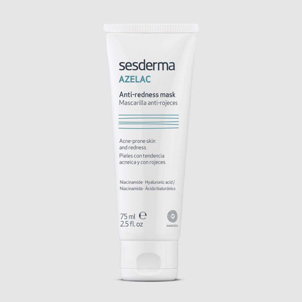 SESDERMA dermocosmetica Nanotech Listening to your skin AZELAC mascarilla anti-rojeces