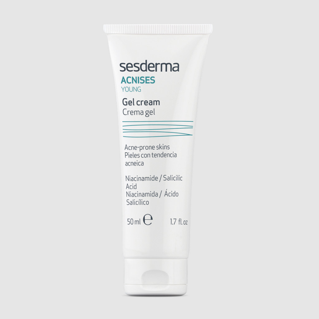 SESDERMA dermocosmetica Nanotech Listening to your skin ACNISES Crema gel facial