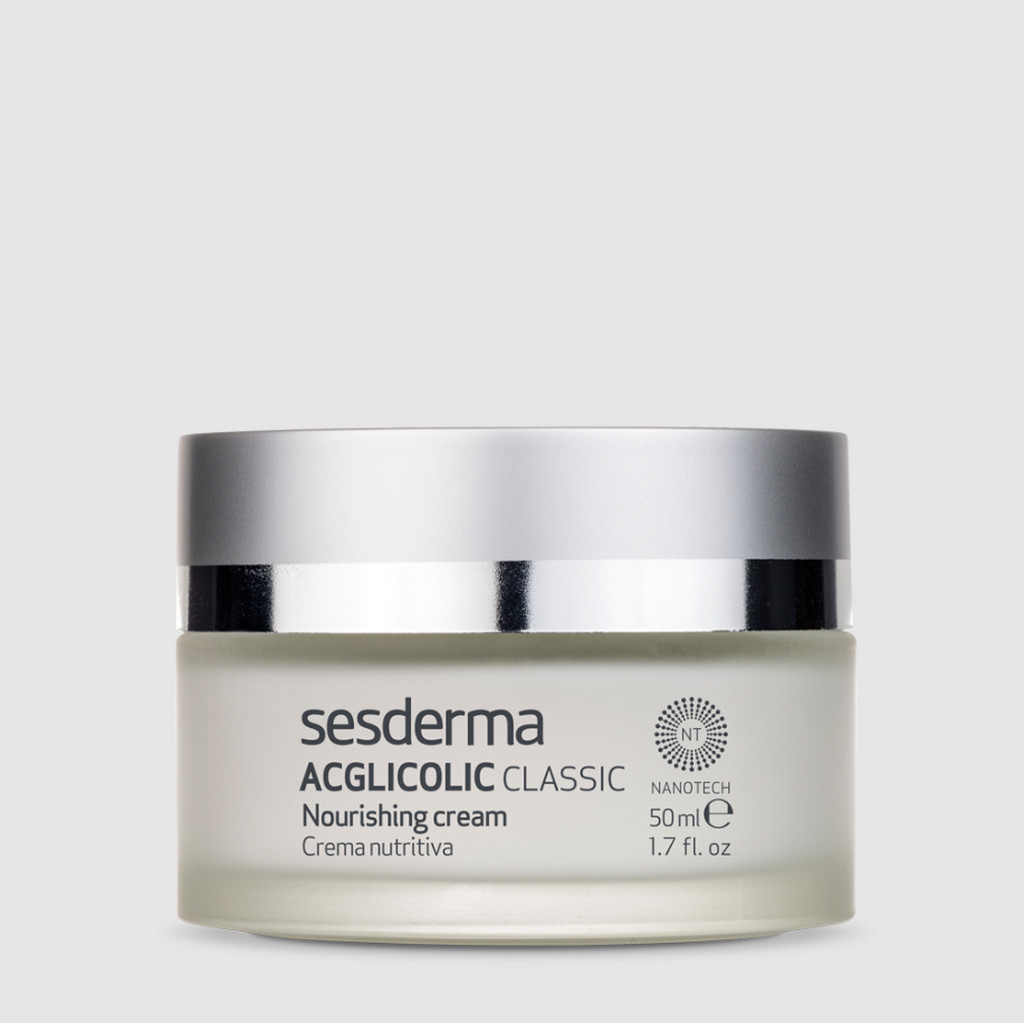 SESDERMA dermocosmetica Nanotech Listening to your skin ACGLICOLIC Crema nutritiva