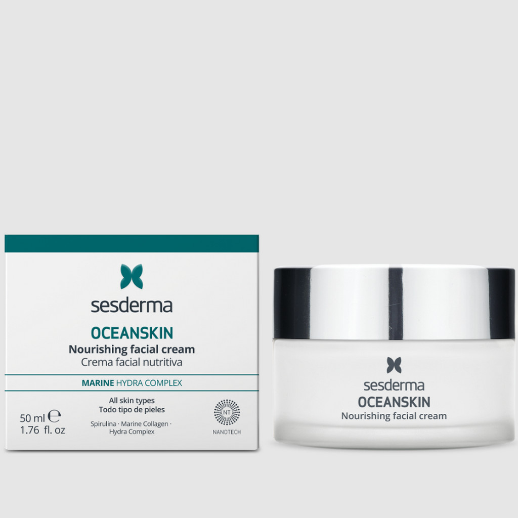 SESDERMA dermocosmetica Nanotech Listening to your skin OCEANSKIN Crema nutritiva