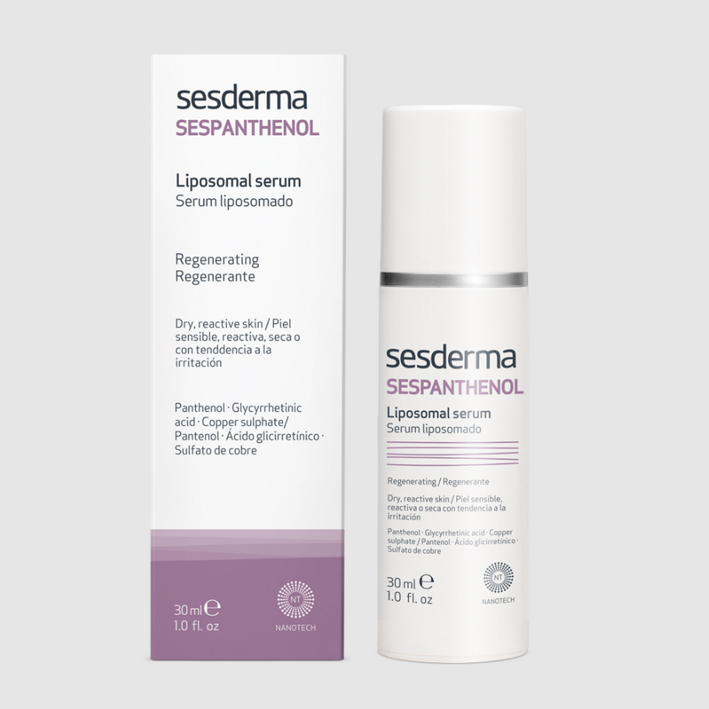 SESDERMA dermocosmetica Nanotech Listening to your skin SESPANTHENOL Liposomal serum