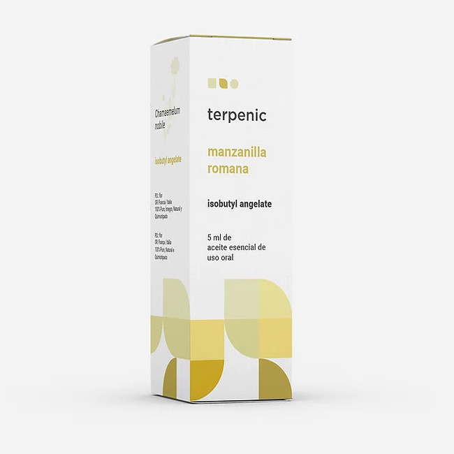 TERPENIC LABS ae manzanilla romana Chamaemelum nobile isobutyl angelate Aceite esencial de uso oral