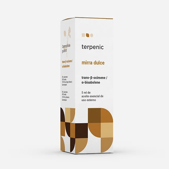TERPENIC LABS ae mirra dulce Commiphora guidotti trans-beta-ocimene Aceite esencial de uso tópico