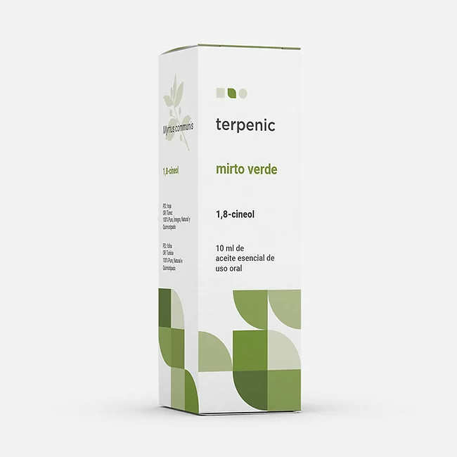 TERPENIC LABS ae mirto verde Myrtus communis 1,8-cineol Aceite esencial de uso oral
