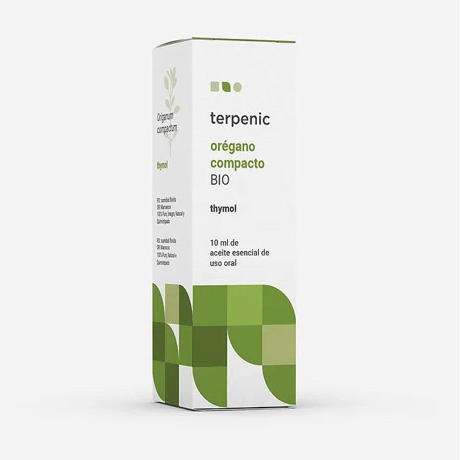 TERPENIC LABS ae orégano compacto Origanum compactum bornyl acetate Aceite esencial BIO de uso oral