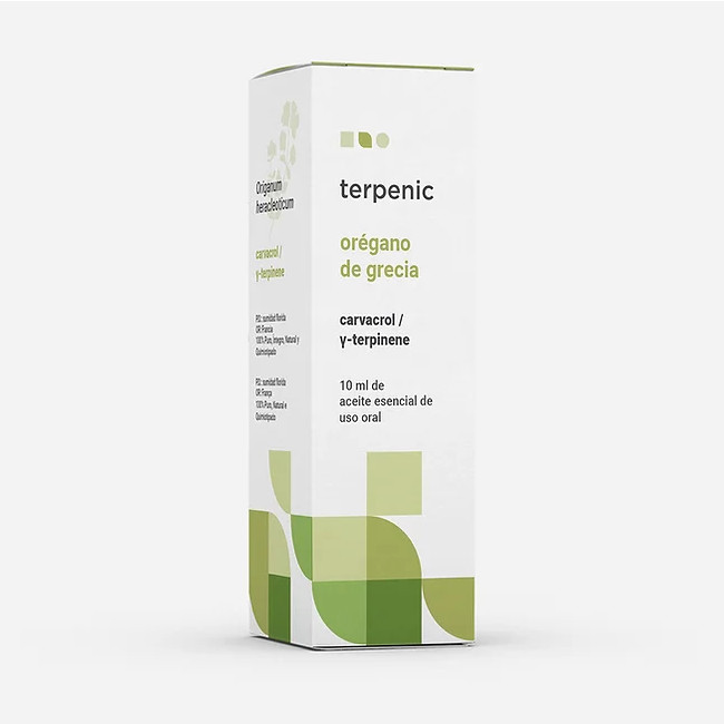 TERPENIC LABS ae orégano de grecia Origanum heracleoticum carvacrol / gamma-terpinene Aceite esencial de uso oral