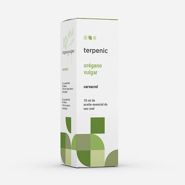 TERPENIC LABS ae orégano vulgar Origanum vulgare carvacrol Aceite esencial de uso oral