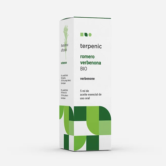TERPENIC LABS ae romero verbenona Rosmarinus officinalis verbenone Aceite esencial BIO de uso oral