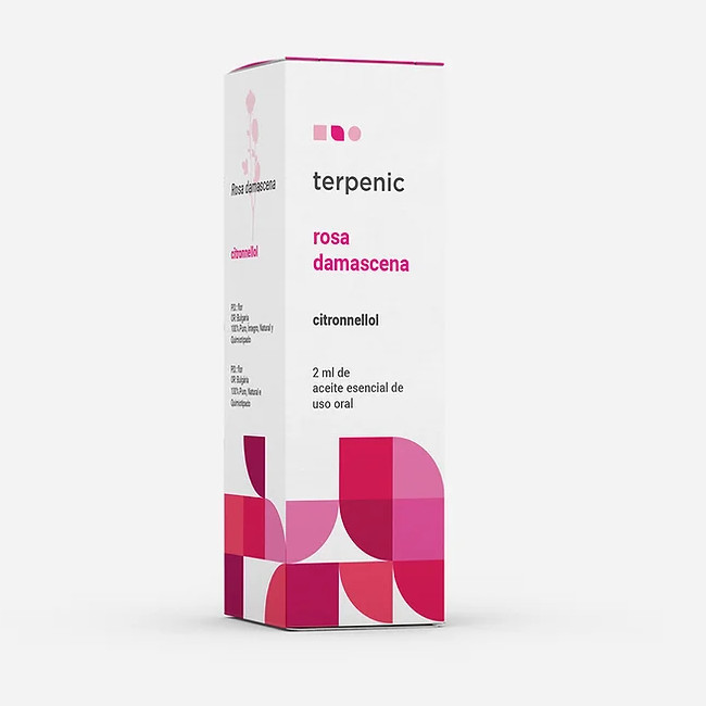 TERPENIC LABS ae rosa damascena Rosa damascena citronellol / geraniol Aceite esencial de uso oral