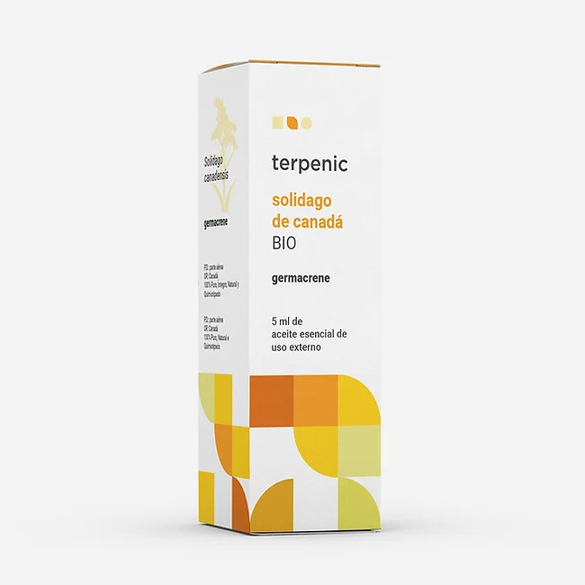 TERPENIC LABS ae solidago de canadá Solidago canadensis germacrene Aceite esencial BIO de uso tópico