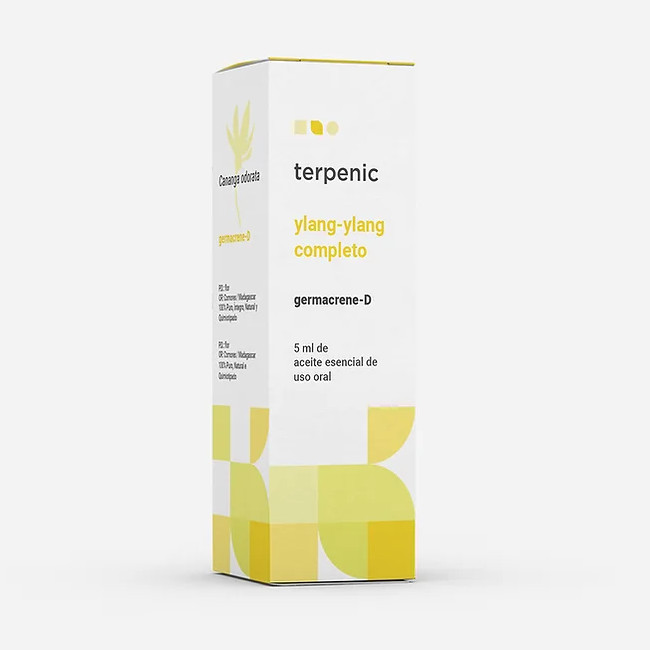 TERPENIC LABS ae ylang-ylang completo Cananga odorata germacrene-D Aceite esencial BIO de uso oral