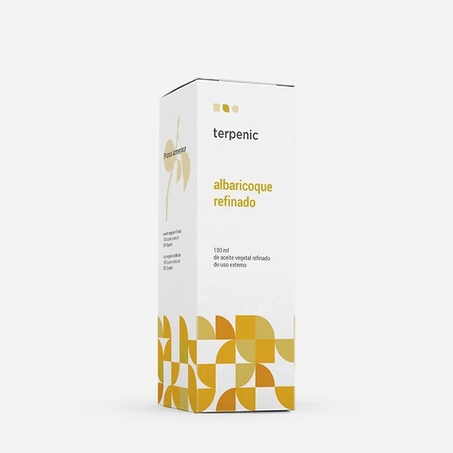 TERPENIC LABS av albaricoque refinado Prunus armeniaca Aceite vegetal refinado de uso tópico
